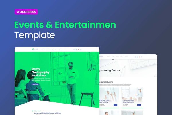 Meety ? Events & Meetups Elementor Template Kit