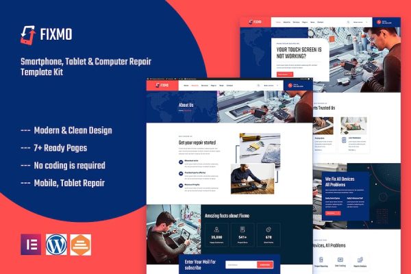 Fixmo ? Smartphone, Tablet & Computer Repair Template Kit