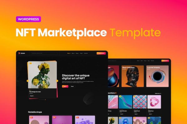 Xchain ? NFT Marketplace Elementor Template Kit
