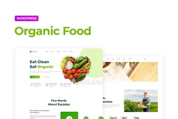 Farmino ? Organic Food Template Kit