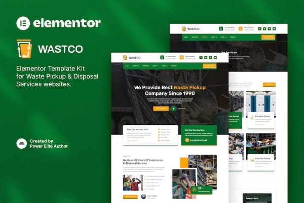 Wastco ? Waste Pickup & Disposal Services Template Kit