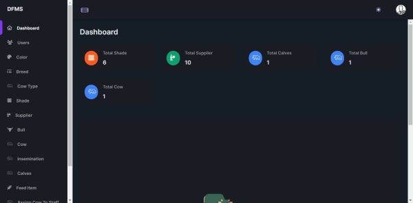 Dairy Farm Management System - Laravel PHP Source Code