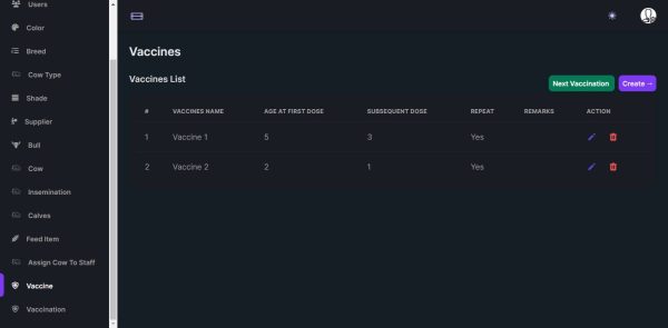 Dairy Farm Management System - Laravel PHP Source Code