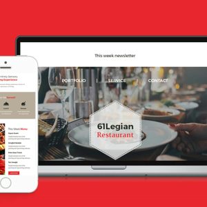 Download 61 Legian Restaurant Email Template Restaurant and Food Email Template