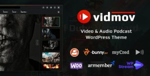 Download VidMov - Video WordPress Theme