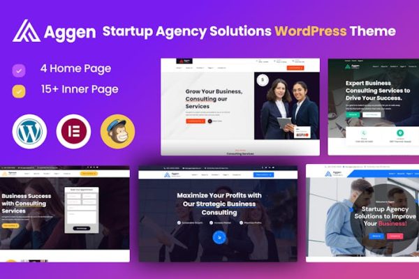 Download Aagen - Business Consulting Theme