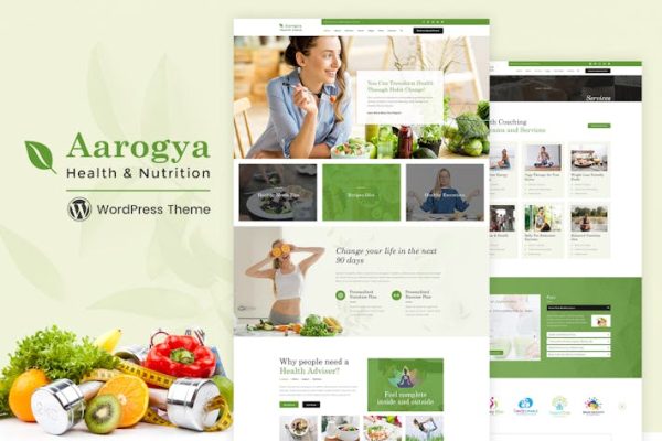 Download Aarogya | Nutrition, Weight Loss WordPress Theme