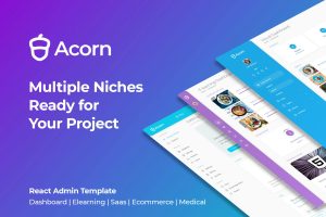 Download Acorn - React Admin Template Acorn - React Admin Template