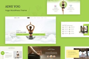 Download Adhi Yoga - Health & Wellness WordPress Theme