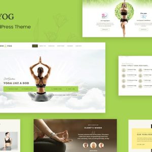 Download Adhi Yoga - Health & Wellness WordPress Theme