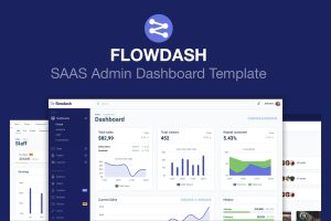 Download Admin Dashboard Template SAAS template with multiple apps and pages
