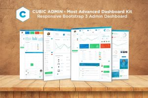 Download Admin Dashboard + UI Kit Framework Theme - Cubic Admin - Dashboard + UI Kit Framework