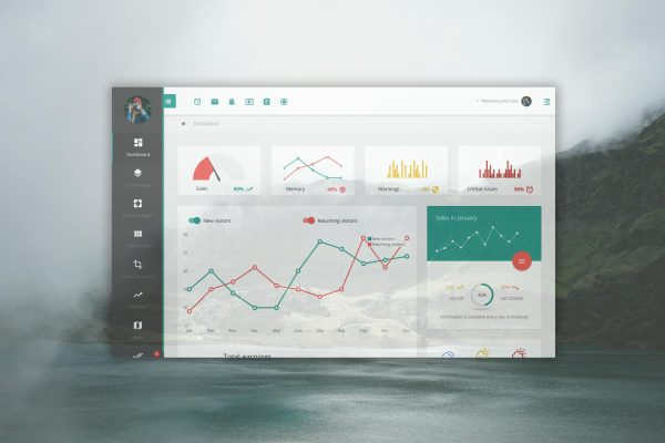 Download Admin.io Bootstrap admin dashboard template