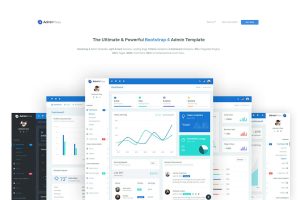 Download Admin Press - The Ultimate Bootstrap 4 Dashboard Powerful Bootstrap 4 Admin Template