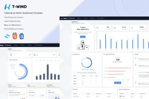 Download Admin- Tailwindcss Dashboard Template  Tailwindcss Admin Dashboard Template