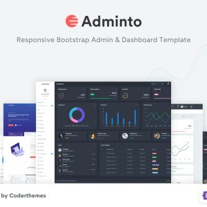 Download Admin Template - Adminto Adminto is a bootstrap based premium admin template.It is fully responsive and easy to customize.