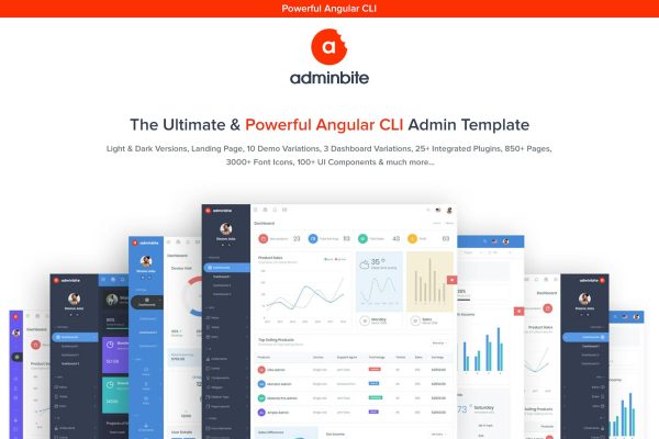 Download Adminbite Angular 10 Dashboard Template Angular 10 admin template