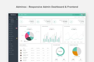 Download Adminox - Responsive Admin Dashboard & Frontend Adminox is a premium, fully responsive web app UI kit.