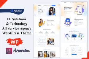 Download Agiletech -IT Solutions Service Wordpress Theme