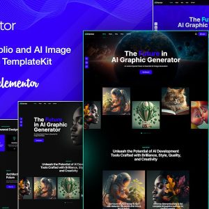 Download AiMentor - AI Image Generator Website Elementor Template Kit
