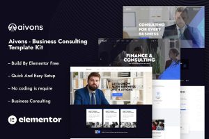 Download Aivons - Business Consulting Template Kit