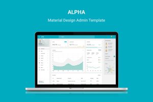 Download Alpha - Material Design Admin Template Alpha is clean and well designed template for any types of backend applications.