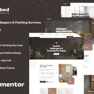 Download Ambed - Wallpapers & Painting Services Template Kit