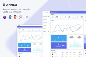 Download Annex - Admin Dashboard Template Annex is a Bootstrap 4 admin dashboard, It is fully responsive and included awesome features.