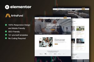 Download ArthaFund - Finance & Investment Elementor Template Kit