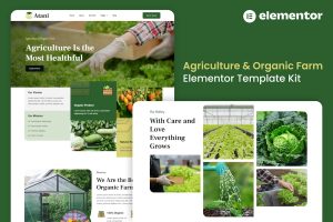 Download Atani - Agriculture & Organic Farm Elementor Pro Template Kit