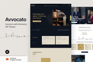 Download Avvocato - Lawyer & Attorney Elementor Pro Theme