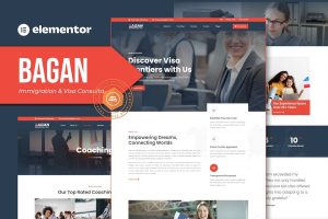 Download Bagan - Immigration & Visa Consulting Elementor Template Kit