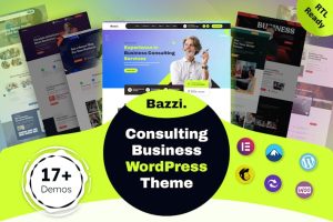 Download Bazzi - Consulting Business WordPress Theme