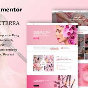 Download Beauterra - Makeup Artist & Beauty Salon Elementor Pro Template Kit