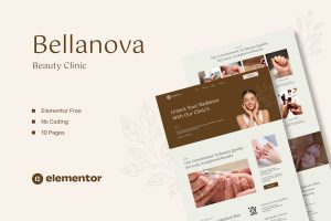 Download Bellanova - Beauty Clinic Elementor Template Kit