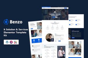 Download Benzo - It Solution & Services Elementor Template Kit