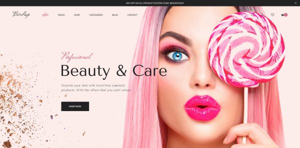 Download BeShop - Beauty eCommerce HTML Template