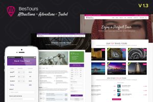 Download Bestours - Tours, Excursions and Travels Simple and suitable for every type of tours and attractions