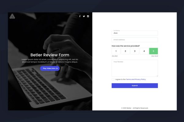 Download Betler - Multipurpose Forms HTML Template 100 Premade Demos