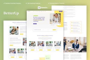 Download BetterUp - Business Coaching & Mentor Elementor Pro Template Kit