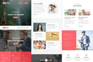 Download Big Mail - Responsive E-mail Template Big Mail - Responsive Email Template is a Modern and Clean Design.
