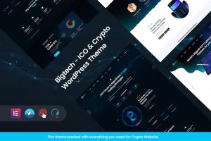 Download Bigtech - ICO & Crypto Landing WordPress Theme