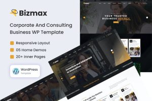 Download Bizmax - Corporate Business WordPress Theme