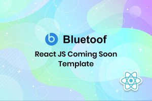 Download Bluetoof - React JS Coming Soon Template This template comes with amazing background styles. It’s interesting design is perfect for any site