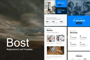 Download Bost Mail - Responsive E-mail Template