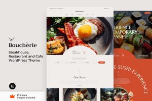 Download Boucherie - Restaurant and Cafe Elementor Pro
