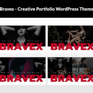 Download Bravex - Creative Portfolio WordPress Theme