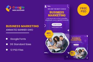 Download Business Marketing Animated Banner GWD Business Marketing Animated Banner GWD