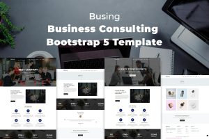 Download Busing - Business Consulting Bootstrap 5 Template This super-efficient Bootstrap5 web template is responsive and retina ready.