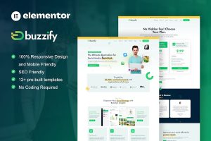 Download Buzzify - Social Media Marketing Agency Elementor Template Kit